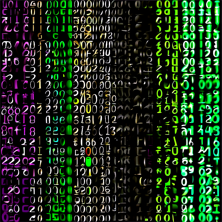 Matrix Code Glitch Art Png Jkp PNG Image