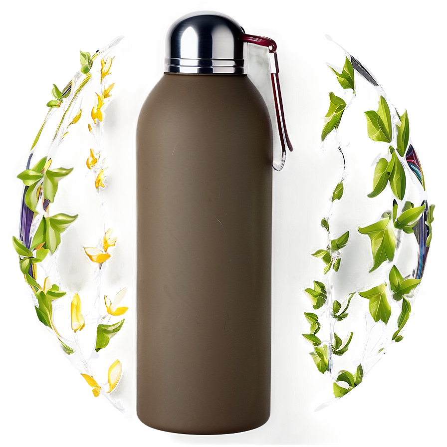 Matte Finish Water Bottle Png Qko PNG Image