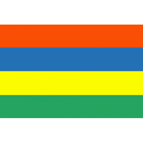 Mauritius Flag Graphic PNG Image