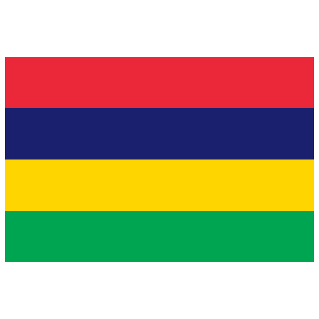 Mauritius National Flag PNG Image