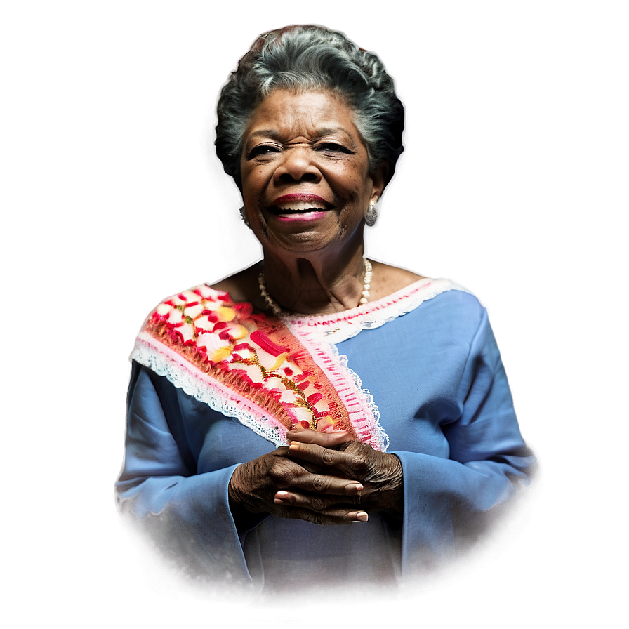 Maya Angelou Timeless Influence Png Jxk PNG Image