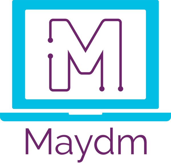 Maydm Logo Graphic PNG Image