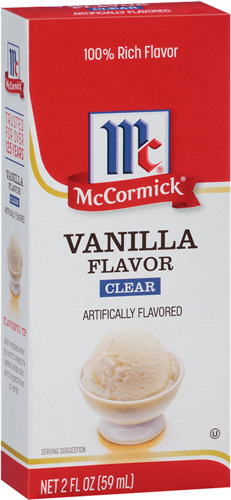 Mc Cormick Clear Vanilla Flavor Extract PNG Image