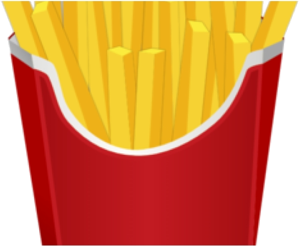 Mc Donalds French Fries Cartoon PNG Image