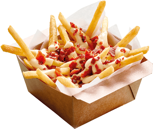 Mc Donalds Loaded Frieswith Toppings PNG Image