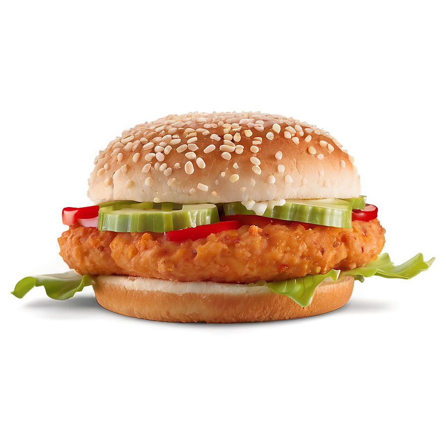 Mcdonald's Spicy Mcchicken Png 05212024 PNG Image