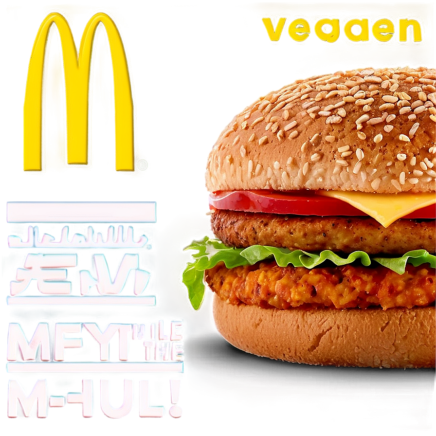 Mcdonalds Vegan Burger Png Jsi PNG Image