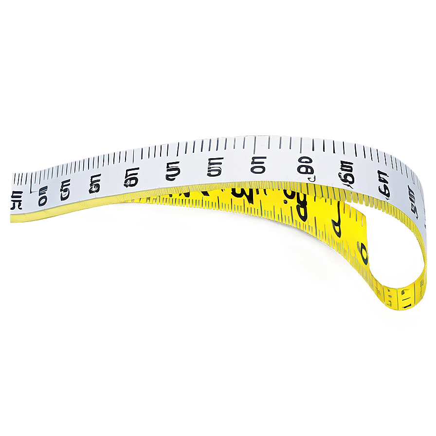 Measuring Tape In Inches Png Pqt75 PNG Image