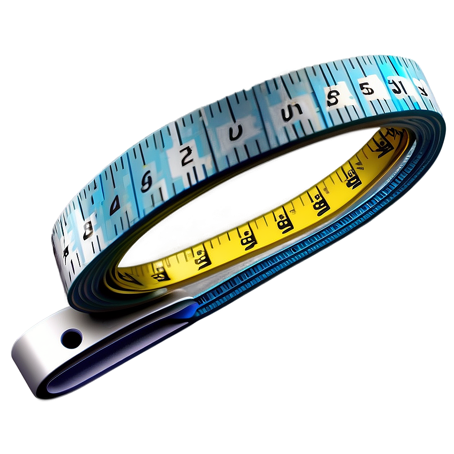 Measuring Tape Realistic Png 06132024 PNG Image