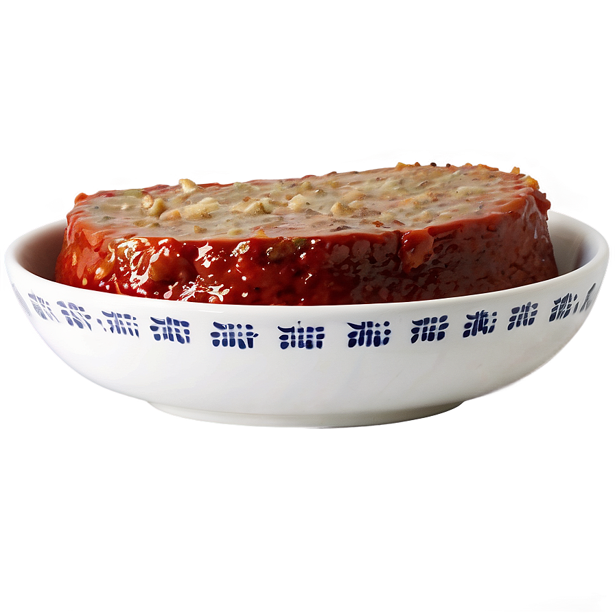 Meatloaf With Tangy Sauce Png 06272024 PNG Image