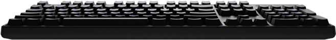 Mechanical Keyboard Side View PNG Image