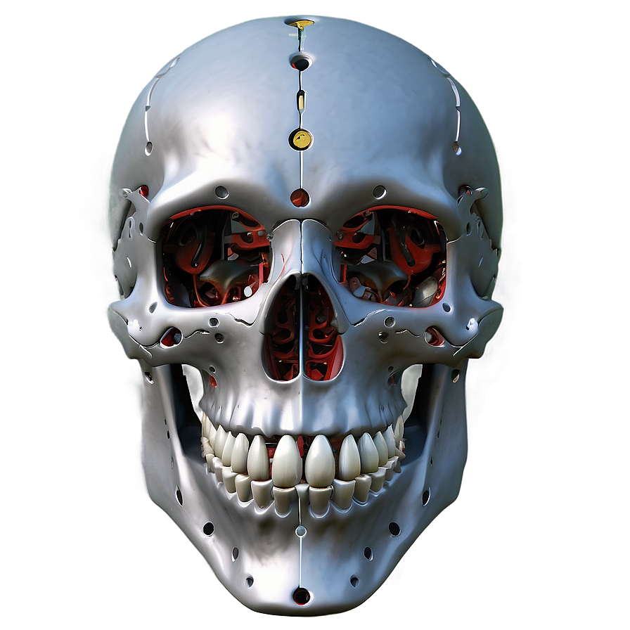 Mechanical Skull Avatar Png A PNG Image