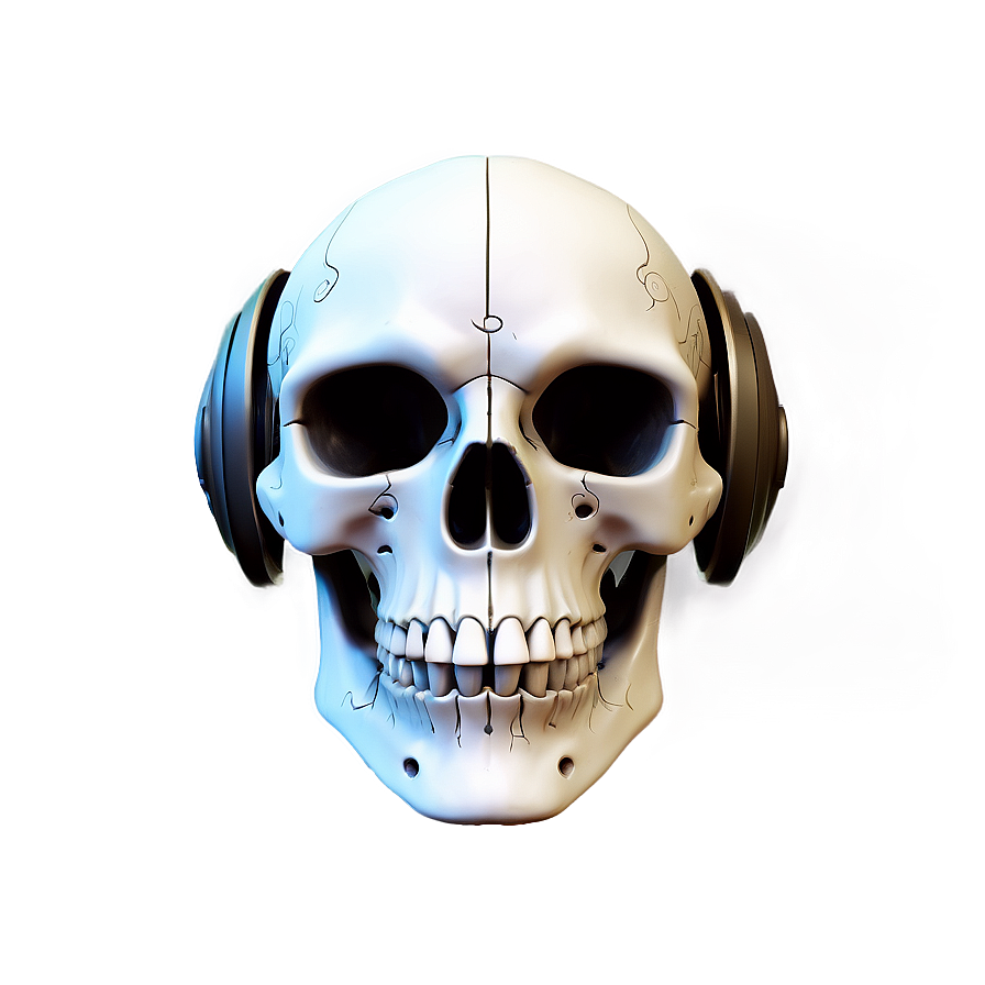 Mechanical Skull Avatar Png B PNG Image