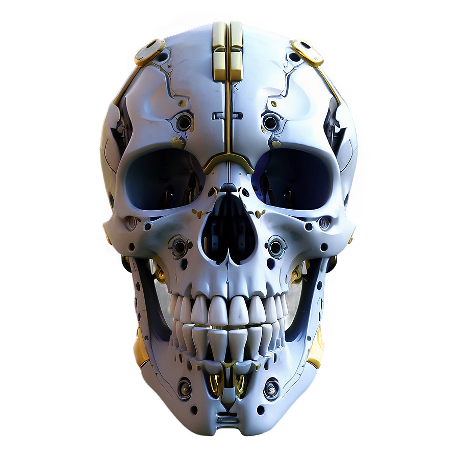 Mechanical Skull Avatar Png D PNG Image