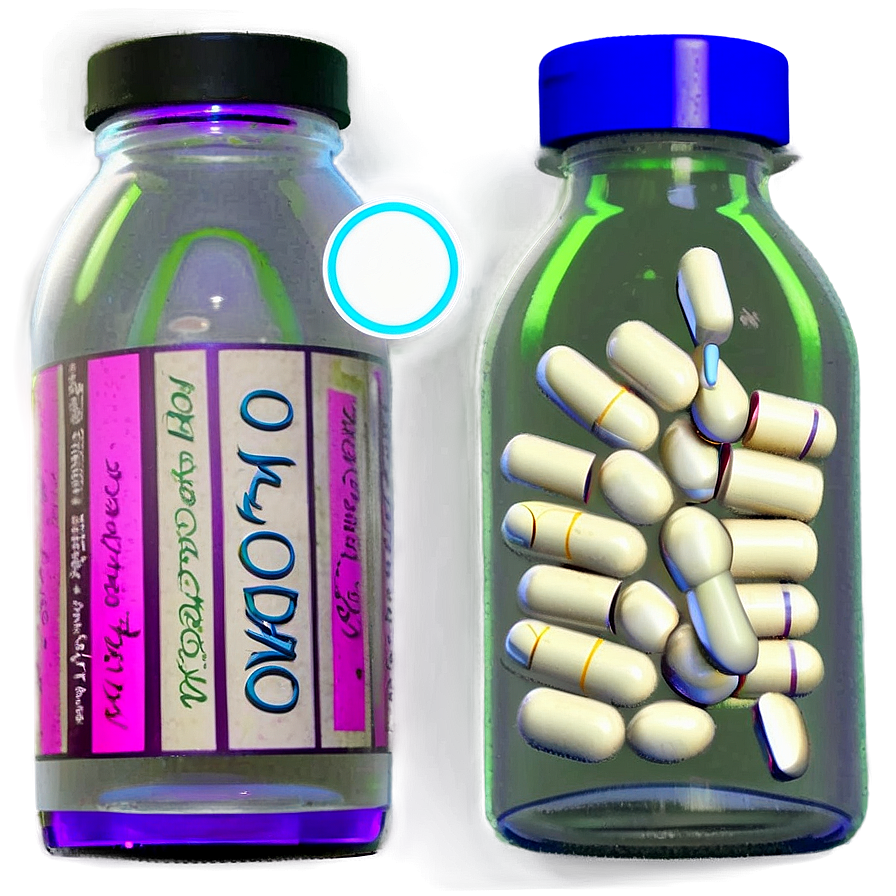 Medical Pill Bottle Png Mhh61 PNG Image