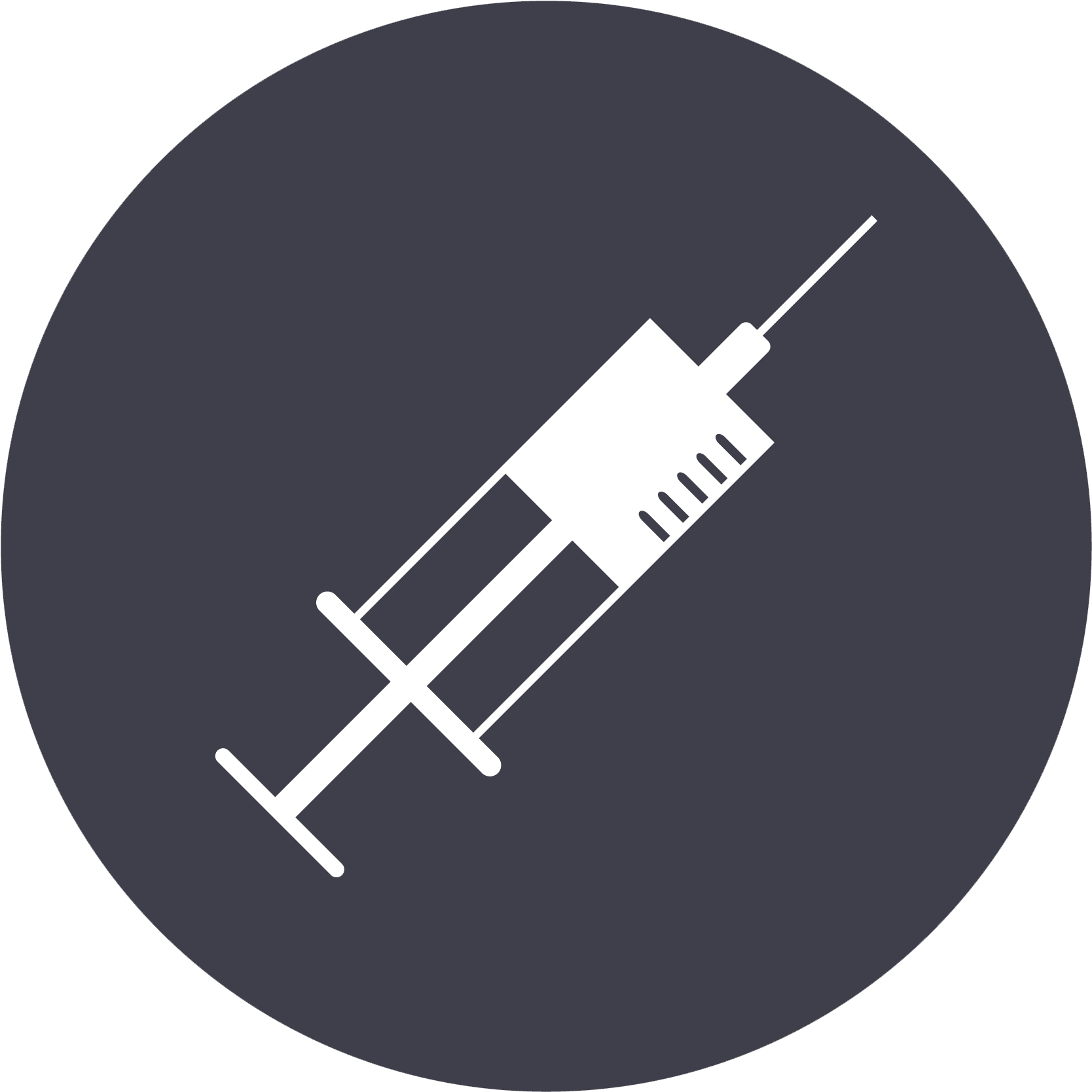 Medical Syringe Icon PNG Image