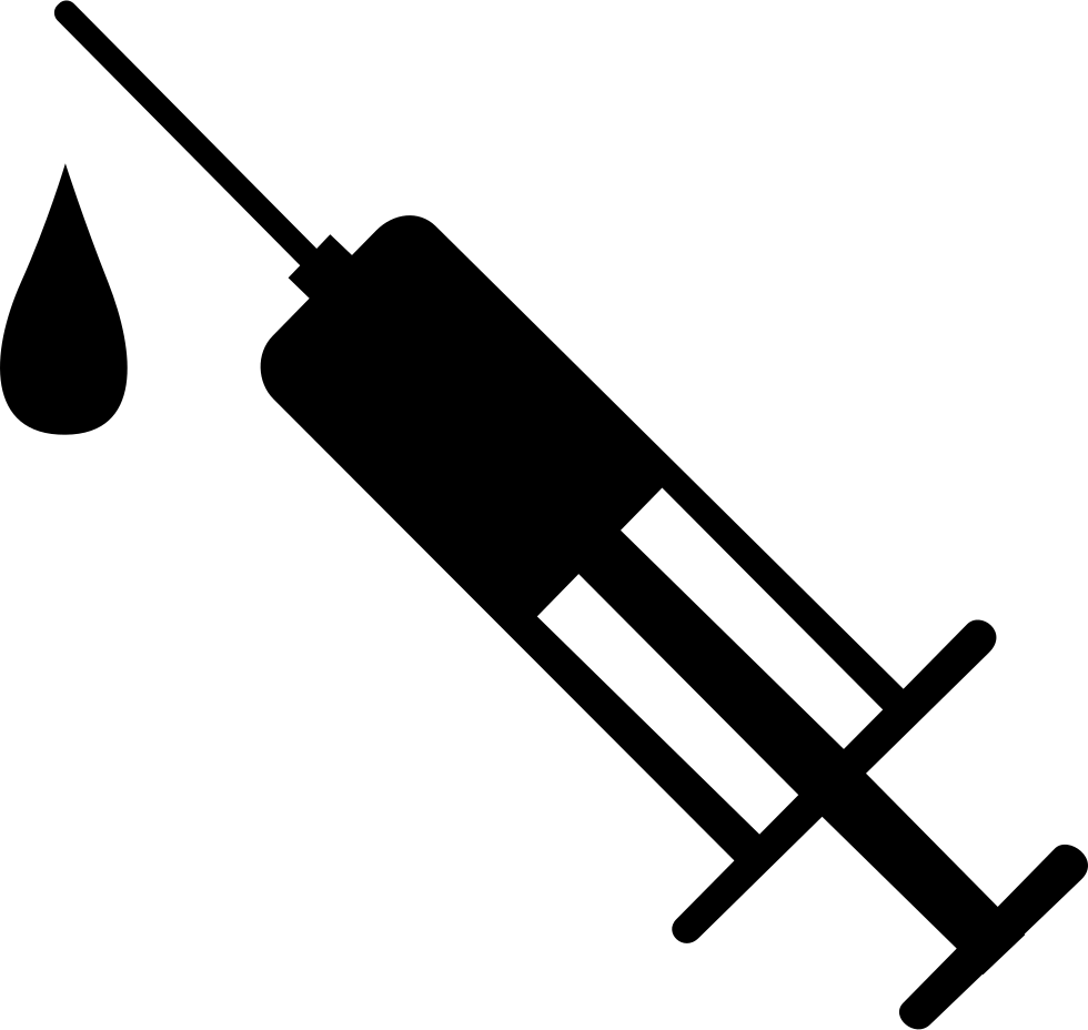 Medical Syringe Icon PNG Image