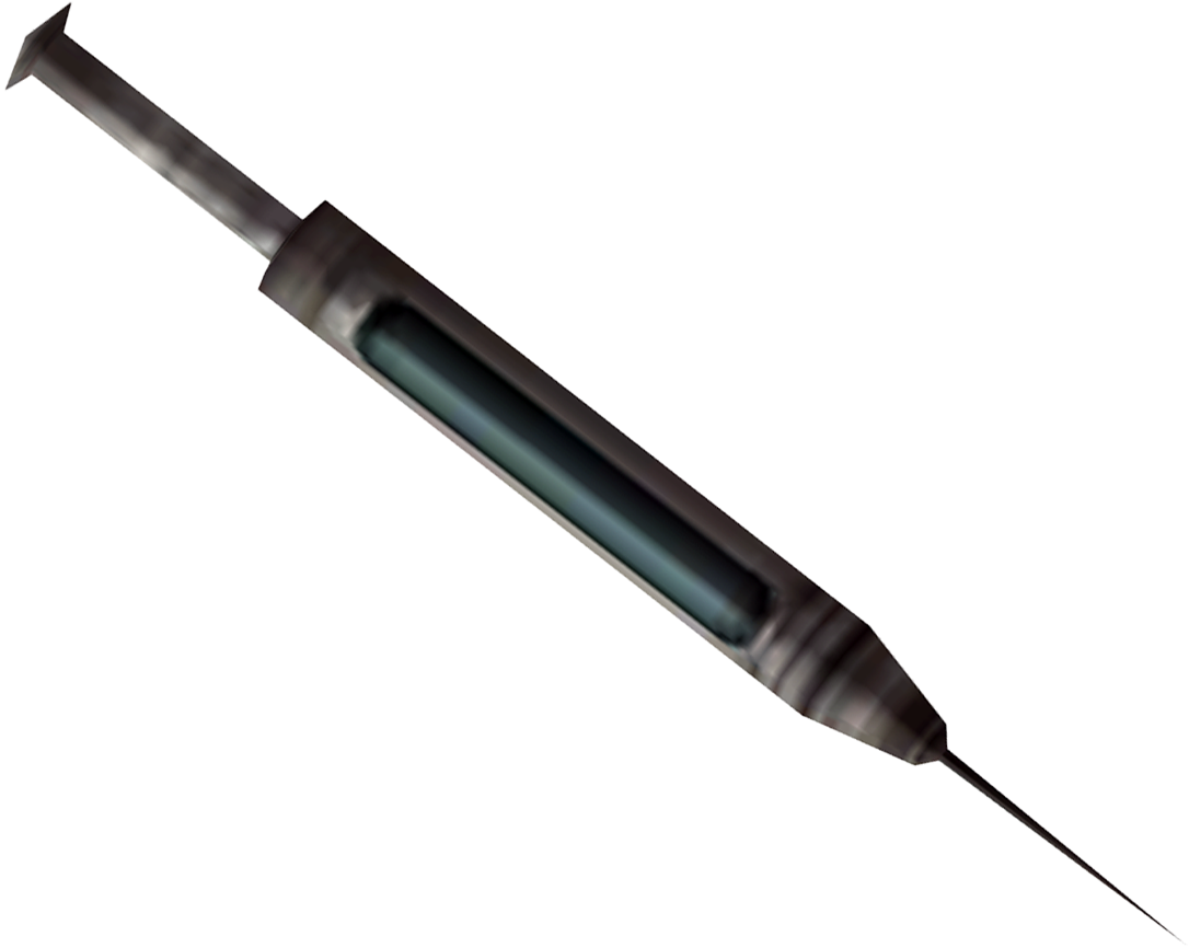 Medical Syringe Isolated Background PNG Image