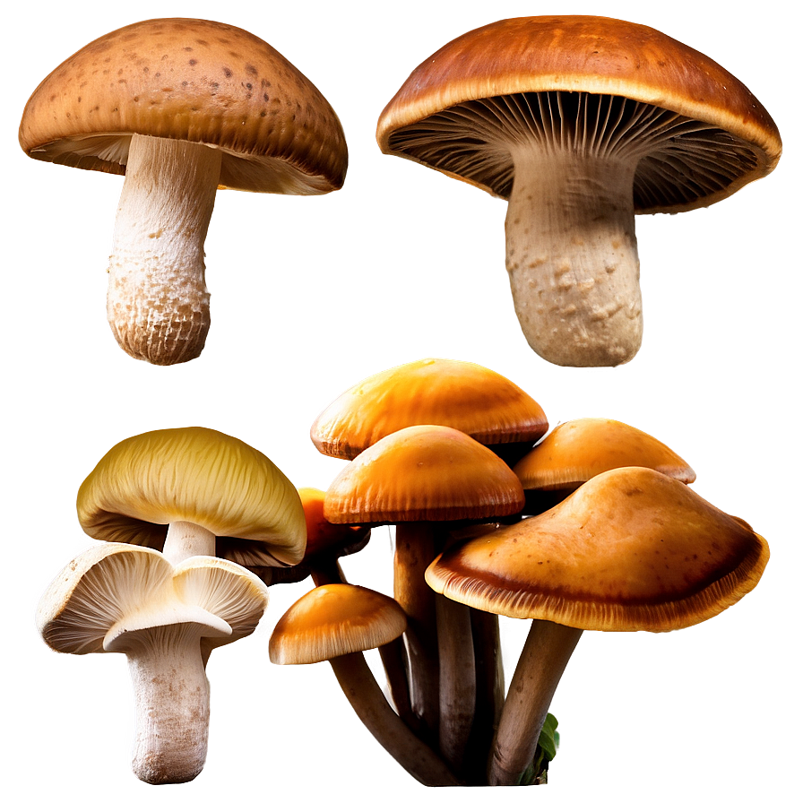 Medicinal Mushrooms Png 05242024 PNG Image