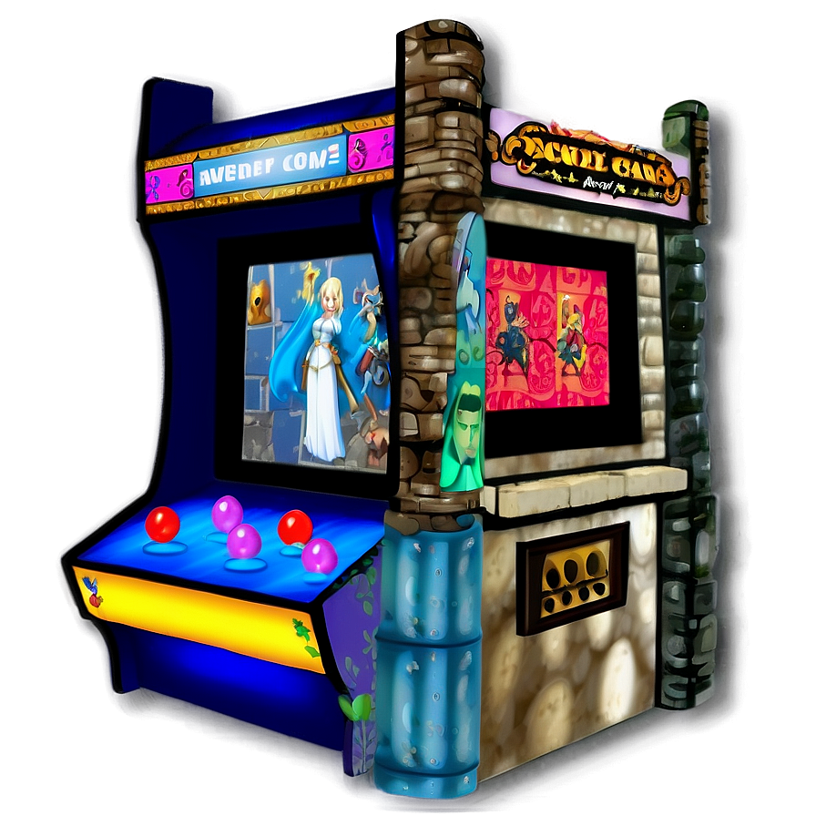 Medieval Arcade Game Png Ong PNG Image