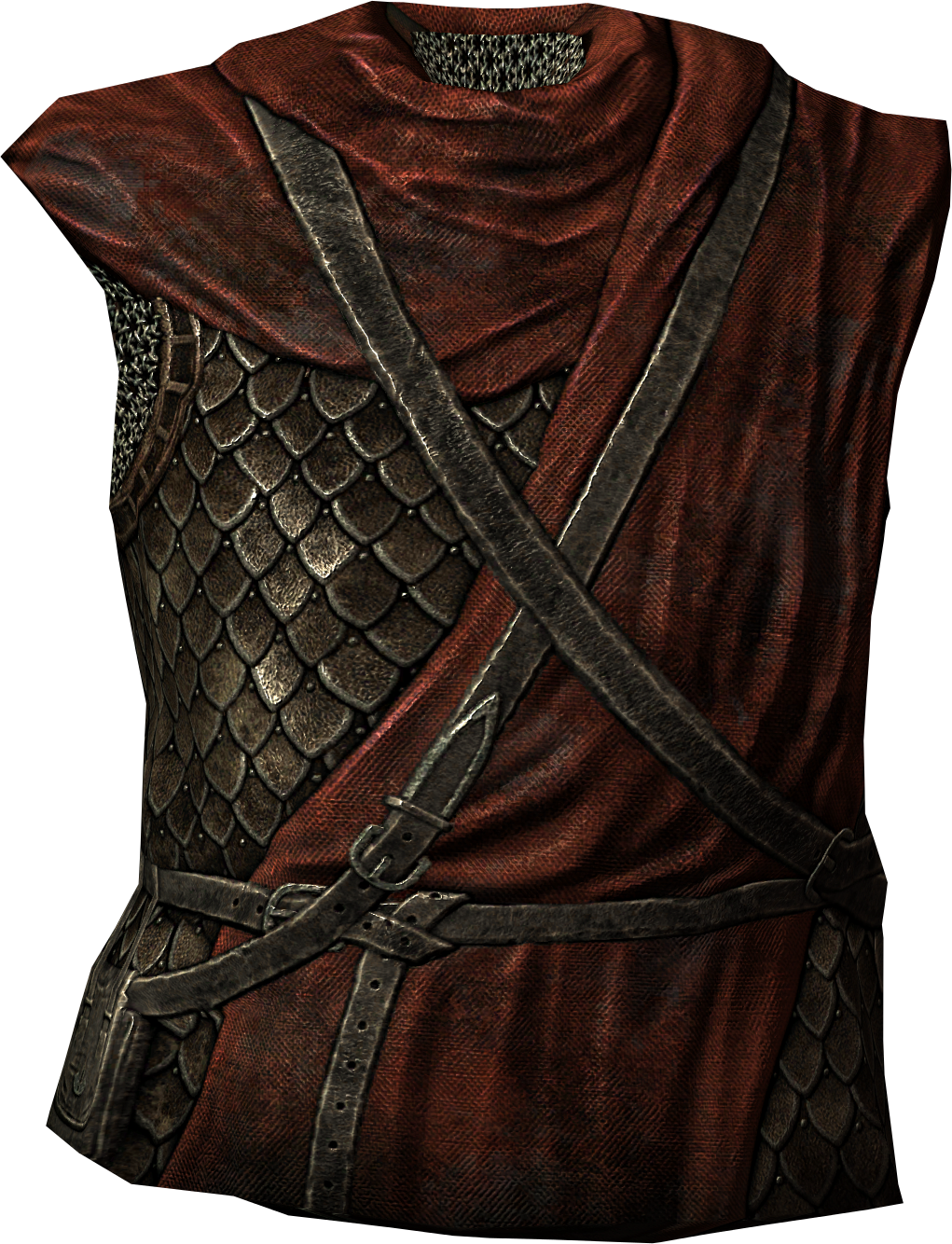 Medieval Armor Texture Closeup PNG Image