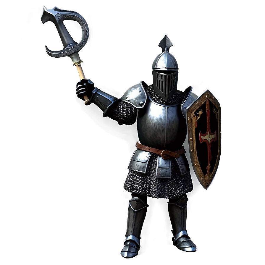 Medieval Black Knight Png Iea PNG Image