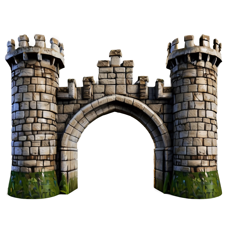 Medieval Castle Gate Png Hvf44 PNG Image