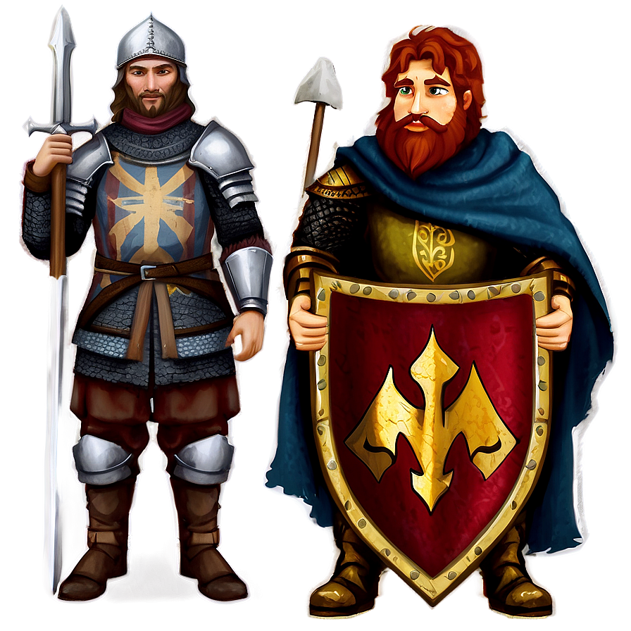 Medieval Characters Png Lre47 PNG Image