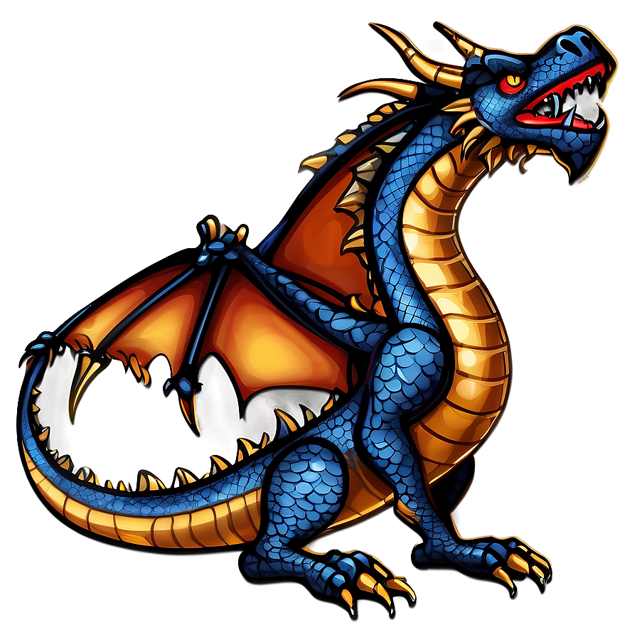 Medieval Dragon Clipart Png Ikc PNG Image