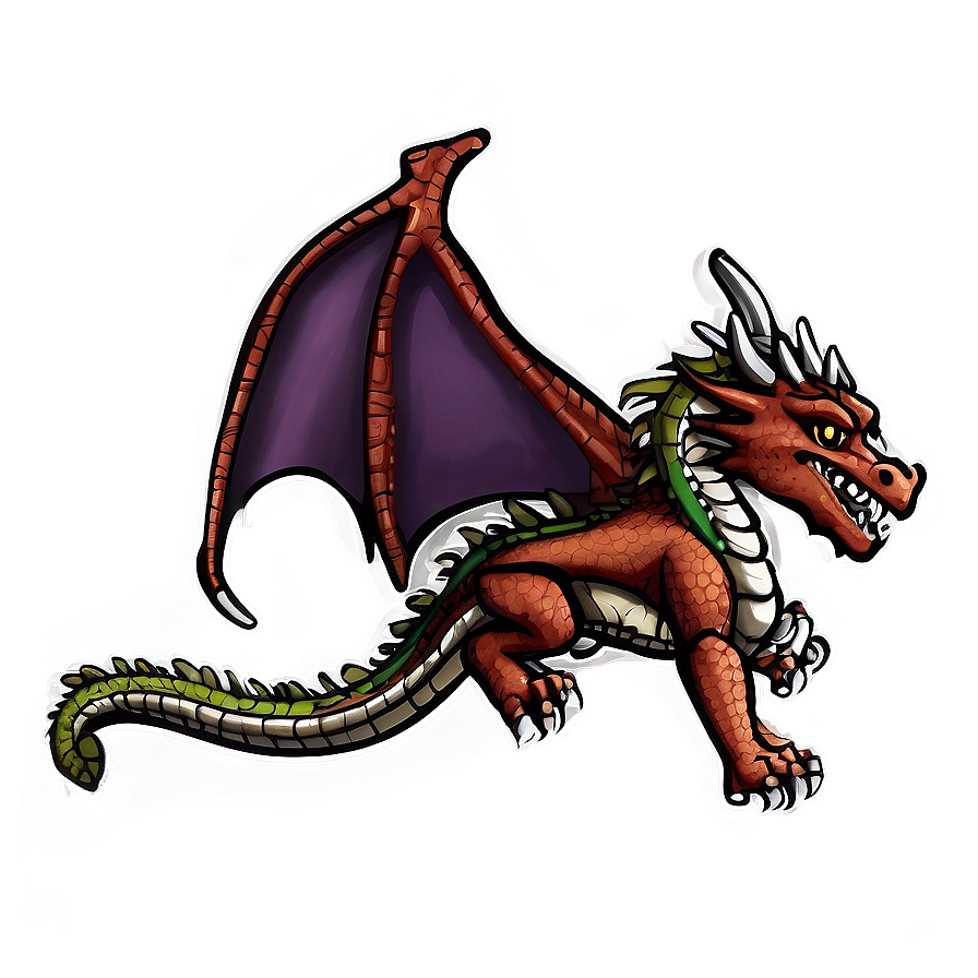 Medieval Dragon Clipart Png Oxb40 PNG Image