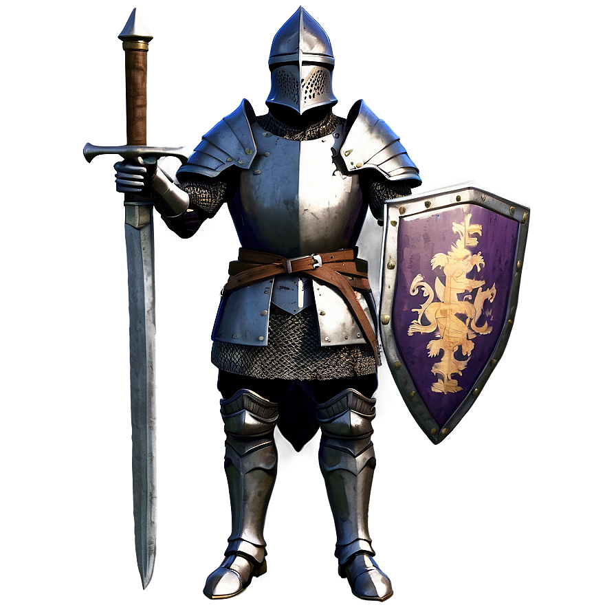 Medieval Game Character Knight Png Hju56 PNG Image