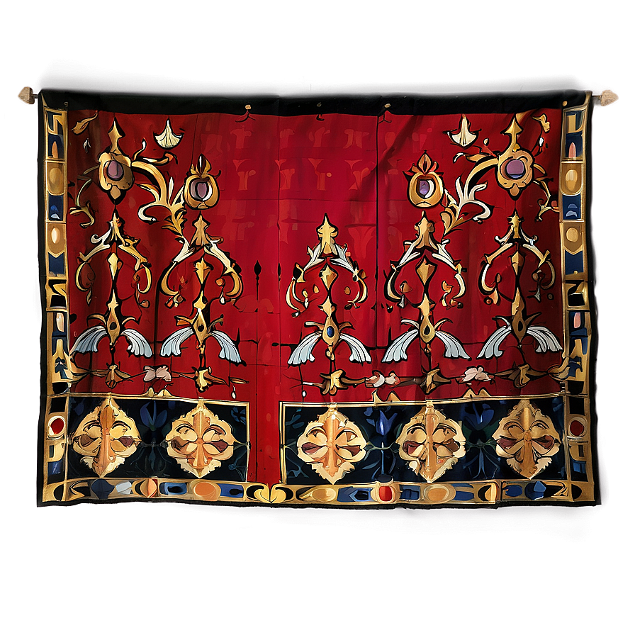 Medieval Gothic Tapestry Png Hoy49 PNG Image