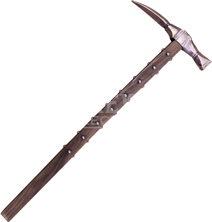 Medieval Halberd Weapon Collectible PNG Image