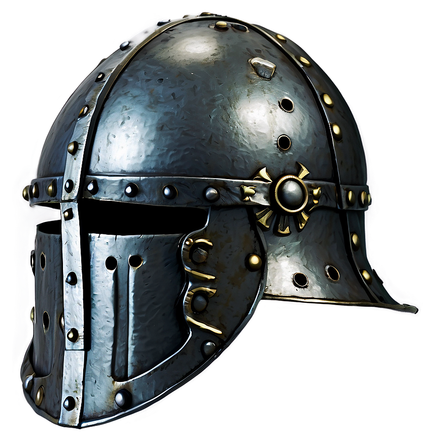 Medieval Iron Helmet Png Vni PNG Image