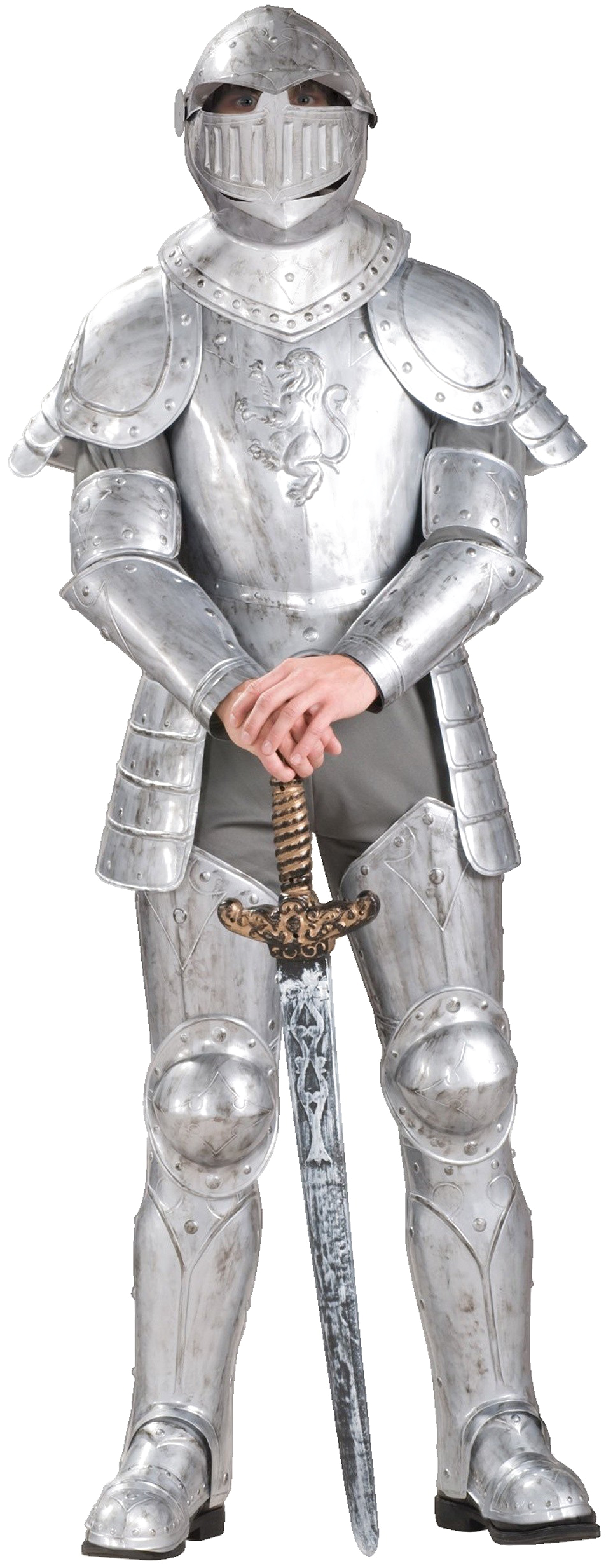 Medieval Knight Full Armor PNG Image