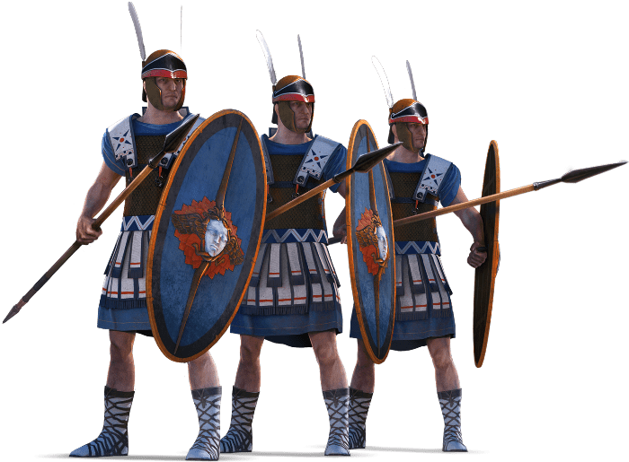 Medieval Knights Ready For Battle PNG Image