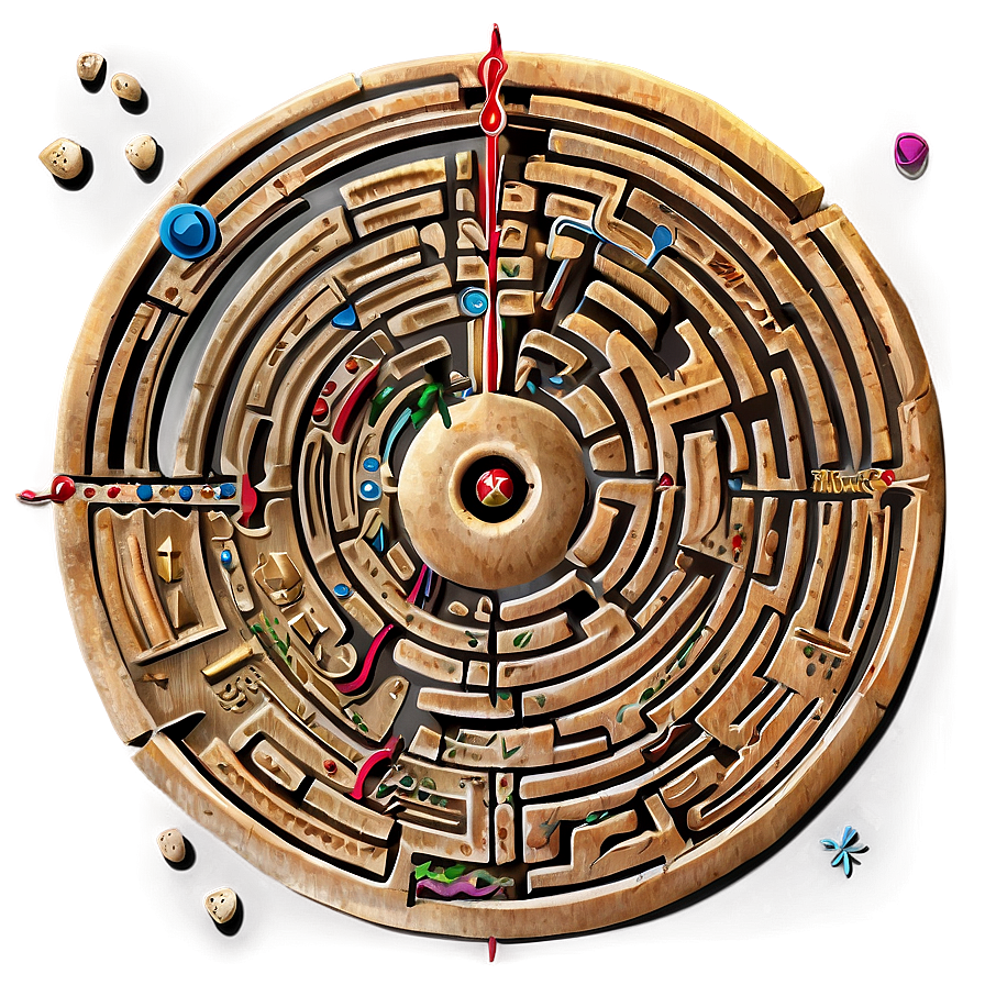 Medieval Labyrinth Drawing Png Rxf61 PNG Image