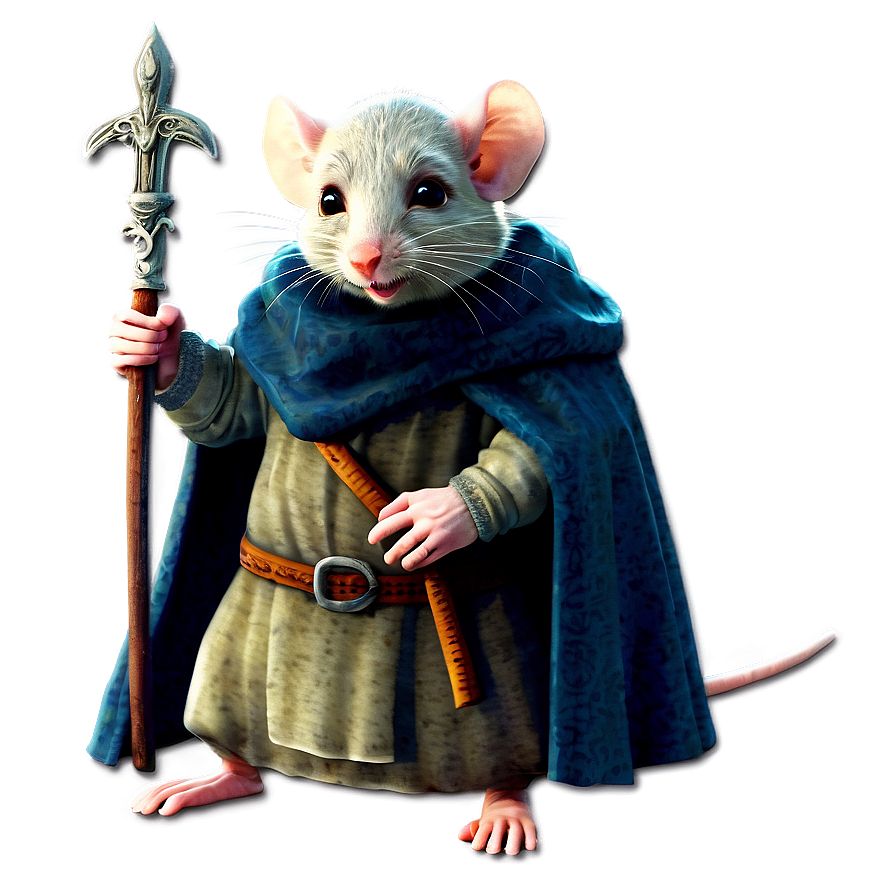 Medieval Mouse Png 05042024 PNG Image