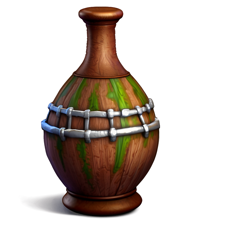 Medieval Potion Bottle Png Kmf3 PNG Image