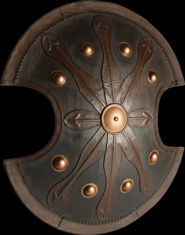 Medieval Shield Design PNG Image