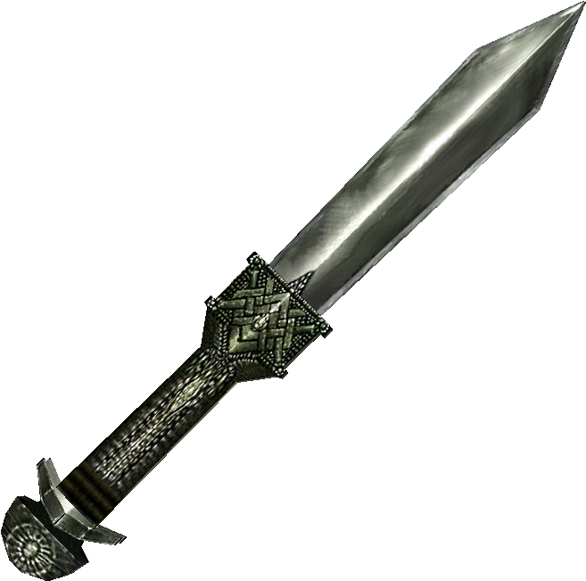 Medieval Style Dagger PNG Image