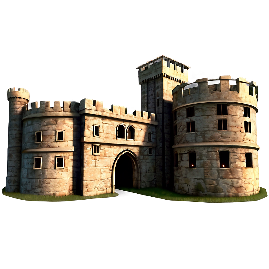 Medieval Tower Building Png Eaq76 PNG Image