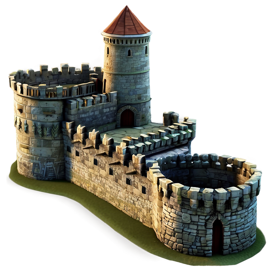 Medieval Tower Fortress Png Oec PNG Image