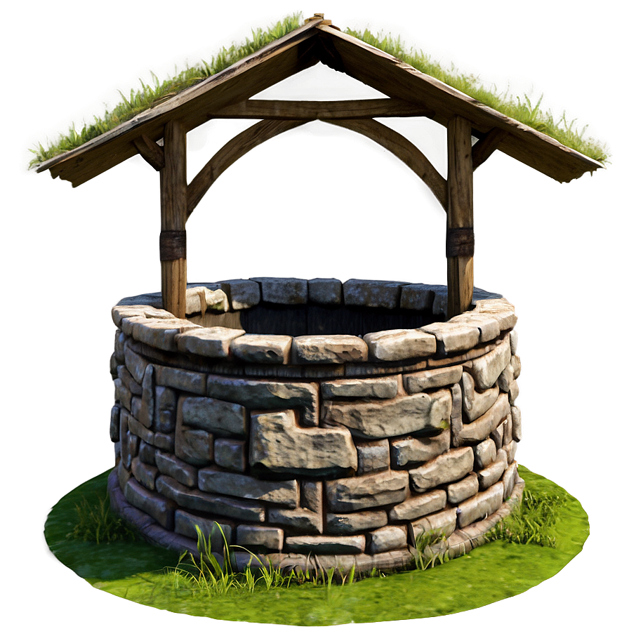 Medieval Village Well Png Ohh PNG Image