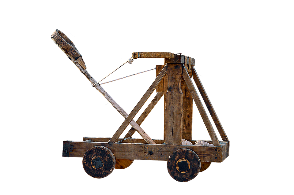 Medieval Wooden Catapulton Wheels.png PNG Image