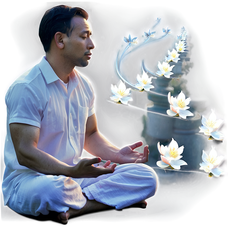 Meditation For Concentration Png Ikc75 PNG Image