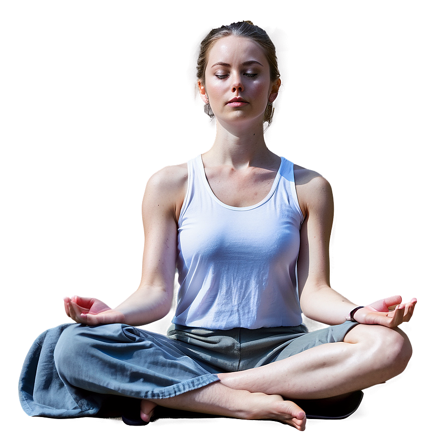 Meditation In Nature Png 23 PNG Image