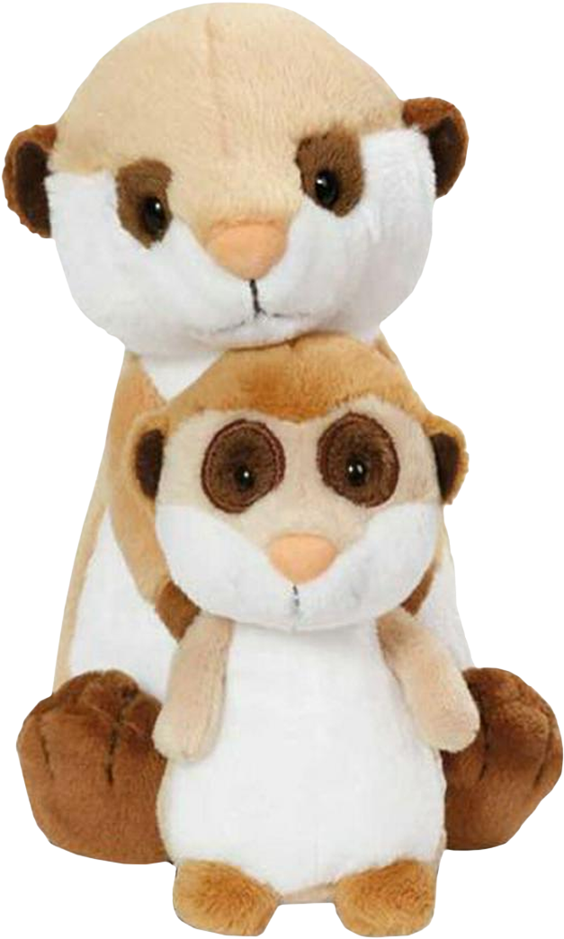 Meerkat Plush Toys Stacked PNG Image