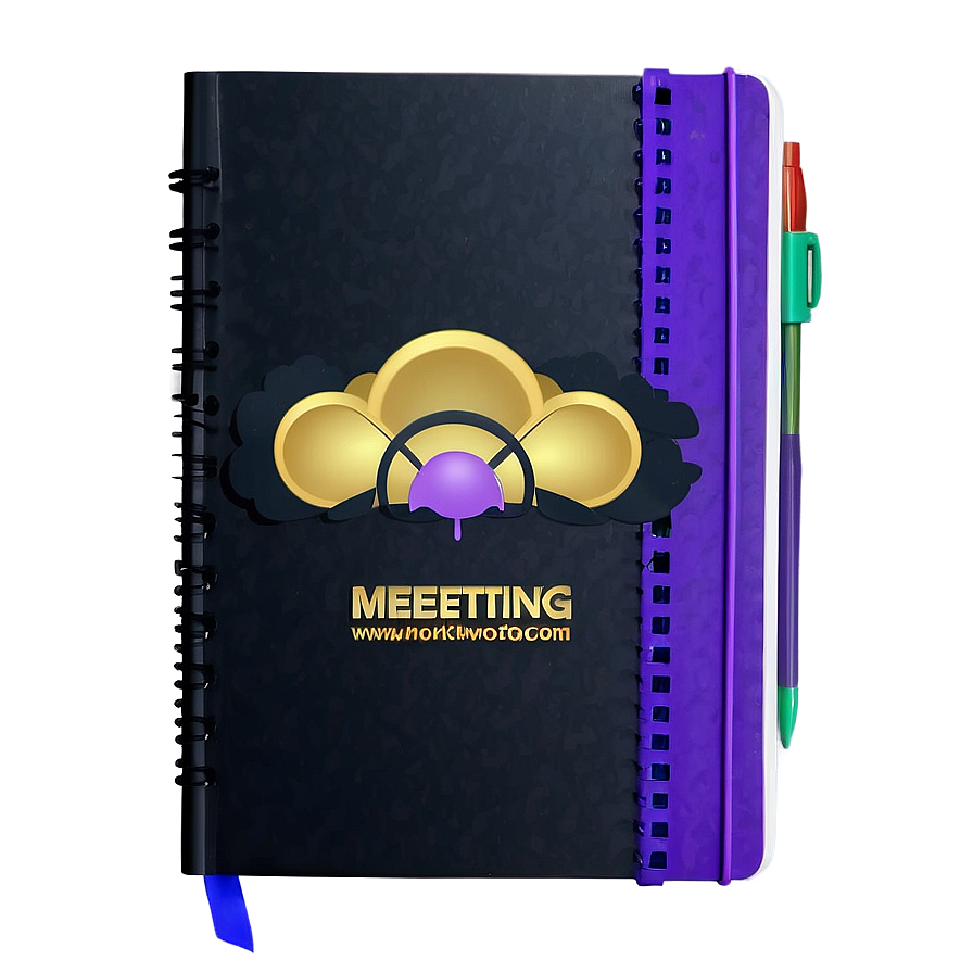 Meeting Notebook Png 2 PNG Image