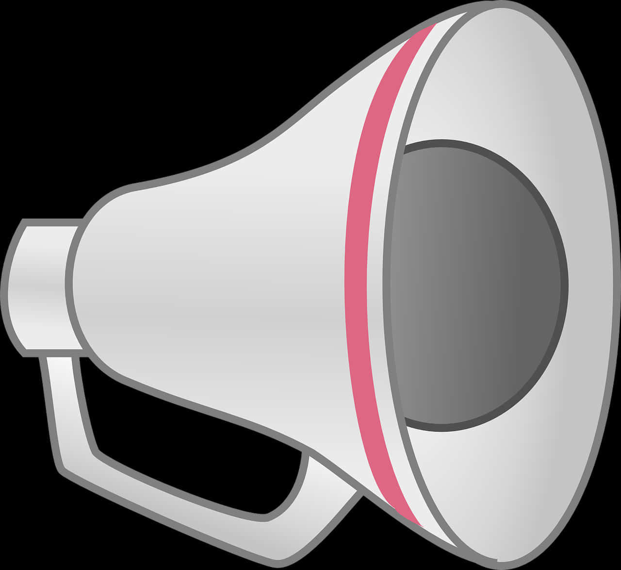 Megaphone Icon Graphic PNG Image